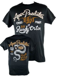 Randy Orton RKO Speed Power WWE Black T shirt