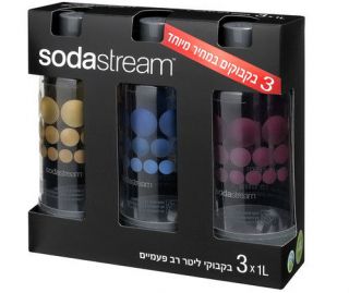 SodaStream NEW SPECIACL EDITION Carbonating PET Bottles 1Liter (34FL 