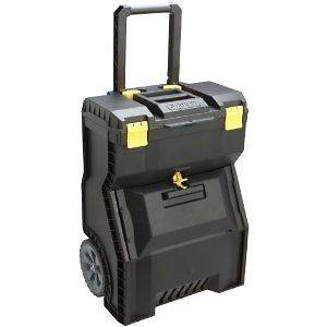 NEW Stanley Rolling Toolbox Mobile Work Center Workshop Hobby Tool Box 
