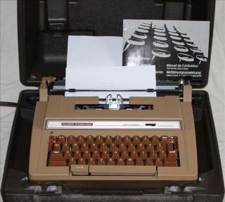 Smith Corona Super Sterling 3L Electric Typewriter   Works but needs 