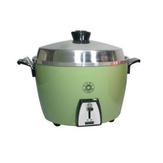 TATUNG 10 CUP PERSON 110V Rice Cooker /Steamer Pot TAC 10AS GREEN 