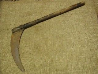Vintage Scythe Knife Antique Farm Tool Old Blade Tools