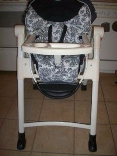 Graco B&W Toile High chair Baby Seat Highchair