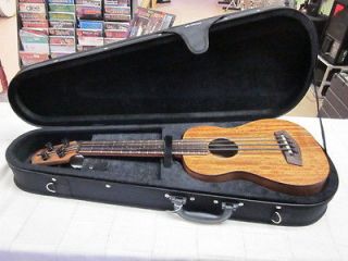 New The Kala U BASS Acoustic Electric Ukulele Bass with Case