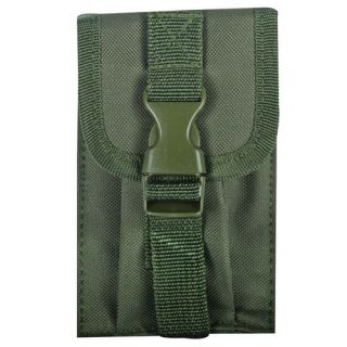 OLIVE DRAB TACTICAL MODULAR LIGHT/COMPASS POUCH   Buckle Closure Heavy 