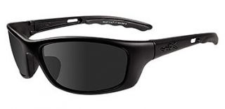 Wiley X P 17 Matte Black Frame Black Ops Tactical Sunglasses Gray 
