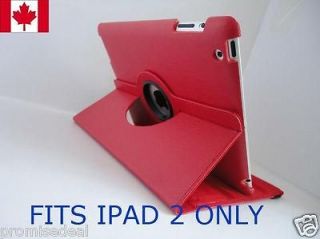 PCS:360 degree smart cover case for apple ipad 2 +Screen Protector 