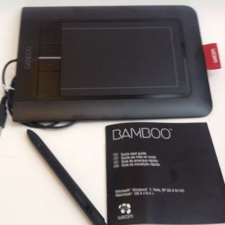 Wacom CTH470 Bamboo Capture Digital Tablet, Silver