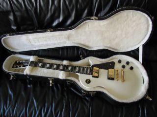 2009 Gibson Les Paul Studio Electric Guitar Alpine White Gold Hardware 
