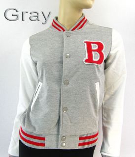   jacket Womens&Ladies​&Grils Varsity Jacket Patch Letterman A&B