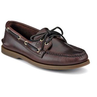   Top Sider Authentic Original 2 Eye Boat Shoes Amaretto *New In Box