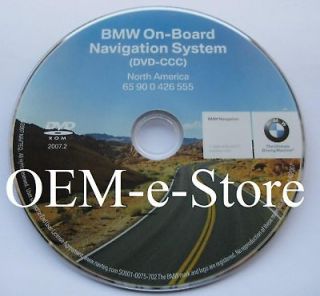 2007.2 Update 2004 2005 BMW 525i 530i 545i 5 Series Navigation DVD Map 