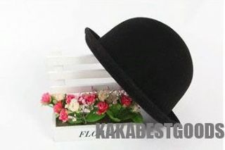 2012 Fashion Lady Girls Trendy Bowler Fine Wool Derby Hat Cap 