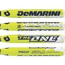 2013 DeMarini DXSNS 34/26 The One Senior Slowpitch Softball Bat New In 