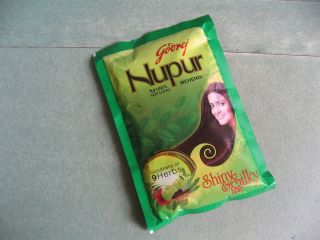 Godrej Nupur Mehndi Henna Heena Hair Color Amla Brahmi 100% Natural 