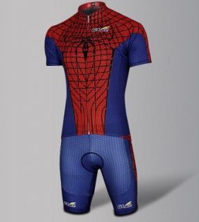 NEW SPIDER MAN Cycling Bicycle Jersey Bike Shorts Cycling Jersey 