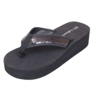 wedge flip flops in Sandals & Flip Flops