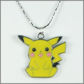   Pikachu Pendant Charm Necklace for Boys Girls Birthday Favor Gift