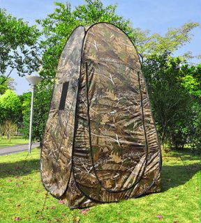 Camouflage Portable Changing Tent Camping Toilet Pop Up Room Privacy 