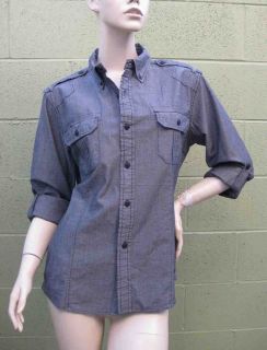 chambray shirt in Clothing, Shoes & Accessories