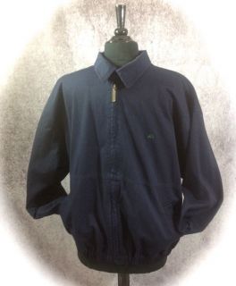 Vintage Pendleton Mens Lightweight Navy Cotton Jacket Windbreaker Size 