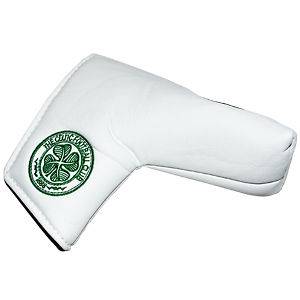     Celtic and Rangers FC Novelty Blade Putter Headcovers and Marker