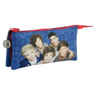   New Design 2012/13 One Direction 1D 3 Pocket Pencil Case for School