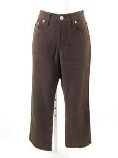 TRUSSARDI JEANS Dark Brown Pants Slacks Trousers Sz 28