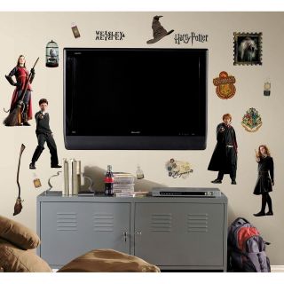   wall stickers 30 decals Ron Hermione Hogwarts Wizards room decor