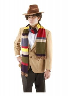   WHO THE 4TH DOCTOR ADULT DELUXE 6 FEET LONG SCARF LICENSED 444331