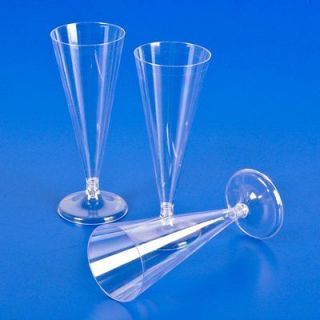 plastic flute glasses in Tableware & Serveware