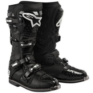 Alpinestar Tech 8 Light MX Boots, Black/ Size 5,6,7,8,9,10,11,12,13,14 