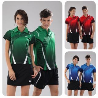   Yonex Couples Badminton T shirts (one suit with shorts or skirt) #A119