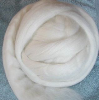 Blue Face Leicester 1 lb Top Roving wool spin fiber