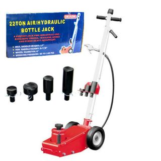 Industrial 22 Ton Air/Hydraulic Bottle Floor Jack HD