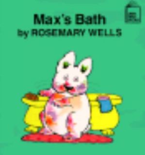 Maxs Bath by Rosemary Wells 1985, Board Book