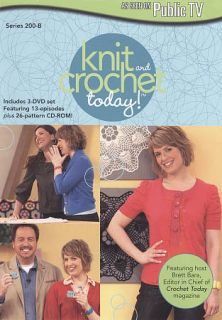 Knit and Crochet Today Set 2 DVD, 2009, 4 Disc Set, DVD CD Rom