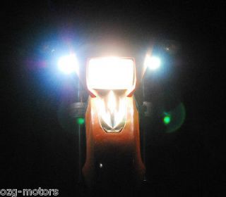Motorcycle CREE lights LED fog street touring cruiser supermoto 