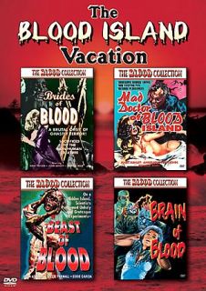 The Blood Island Vacation DVD, 2004, 4 Disc Set