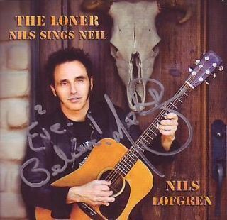 NILS LOFGREN Signed CD BRUCE SPRINGSTEEN & THE E STREET BAND