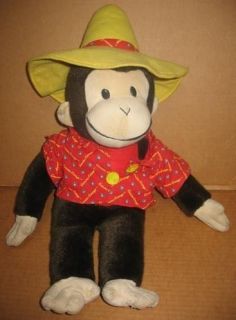 Vintage Best Made Toys Plush Monkey Curious George Dressed