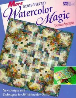   for 30 Watercolor Quilts by Deanna Spingola 1997, Paperback