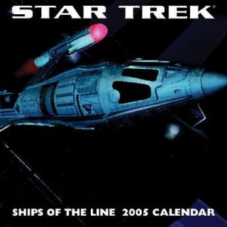 Star Trek Ships of the Line 2005 Wall Calendar 2004, Calendar