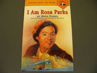 Am Rosa Parks biography level 3 reader History book Free shipping on 