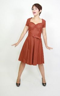 Heartbreaker Fashion Aimee Dynasty Rust Dress  NWT Sizes S, M, L, XL