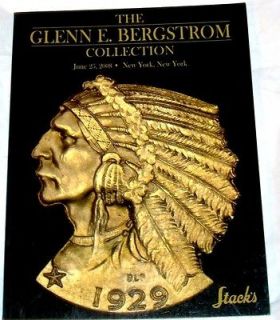 STACKS Auction Catalog BERGSTROM Collection COLONIAL/Gold & Silver 