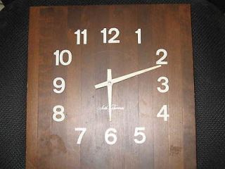 Vintage Seth Thomas Butcher block clock
