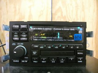   GM Buick LeSabre 00 01 factory AM/FM CD player radio stereo 09384414