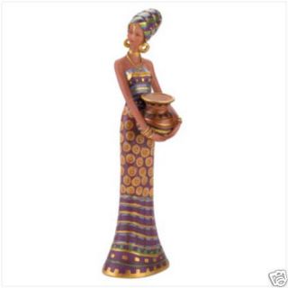 african figurines in African