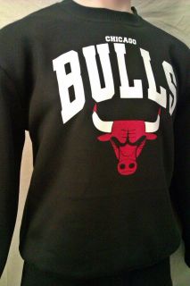 chicago bulls crewneck in Sports Mem, Cards & Fan Shop